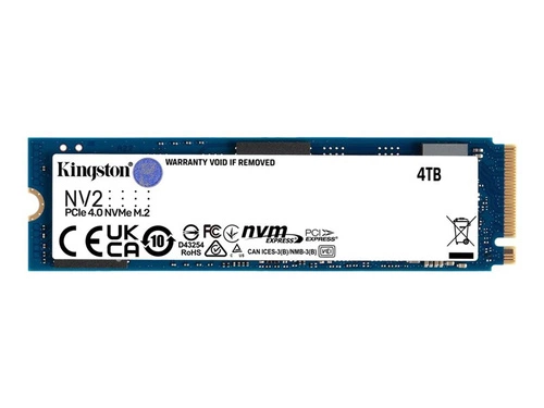 SSD-schijf Kingston NV2 4TB M.2 NVMe 4.0 | SNV2S/4000G