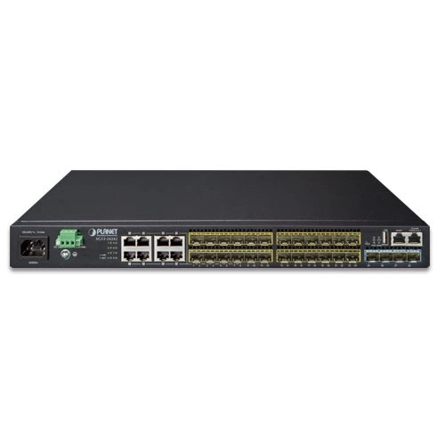 Schakelaar Planet XGS3-24242 8x 1Gb 16x SFP | 4x SFP+ 8x RJ-45/SFP
