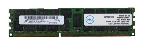 RAM-geheugen 1x 16GB DELL PowerEdge & Precision Workstation DDR3 1600MHz ECC REGISTERED | A6994465