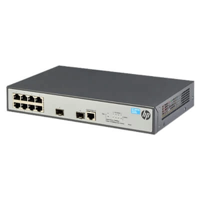 Schakelaar HPE JG921A 8x 10/100/1000 2x SFP 65W