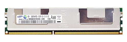RAM-geheugen 1x 8GB Samsung ECC REGISTERED DDR3 1333MHz PC3-10600 RDIMM | M393B1K70CHD-CH9