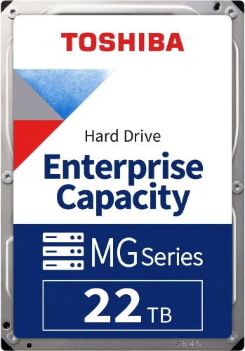Harde schijf TOSHIBA Enterprise 3.5'' HDD 22TB 7200RPM SAS 12Gb/s 512MB | MG10SFA22TE