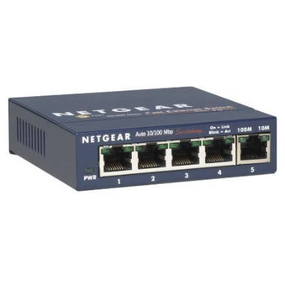 Schakelaar Netgear FS105-300PES 8x 10/100