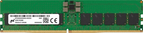 RAM-geheugen 1x 32 GB Micron ECC REGISTERED DDR5 2Rx8 4800MHz PC5-38400 RDIMM | MTC20F2085S1RC48BA1R