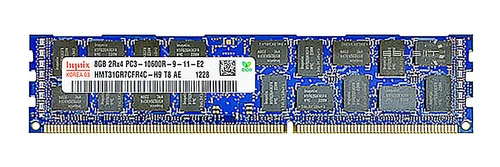 RAM-geheugen 1x 8GB Hynix ECC REGISTERED DDR3 1333MHz PC3-10600 RDIMM | HMT31GR7CFR4C-H9