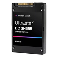 SSD-schijf Western Digital Ultrastar DC SN655 15,36TB U.3 NVMe PCIe TLC | 0TS2463