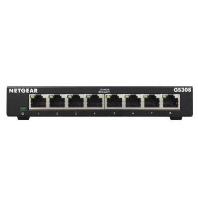 Schakelaar Netgear GS308-300PES 8x 10/100/1000