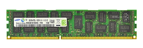 RAM-geheugen 1x 8GB Samsung ECC REGISTERED DDR3 1333MHz PC3-10600 RDIMM | M393B1K70DH0-YH9