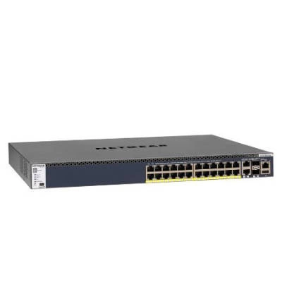 Schakelaar Netgear GSM4328PB-100NES 24x 10/100/1000 | 2x10/100/1000/10000 2x SFP+ 630 W PoE+
