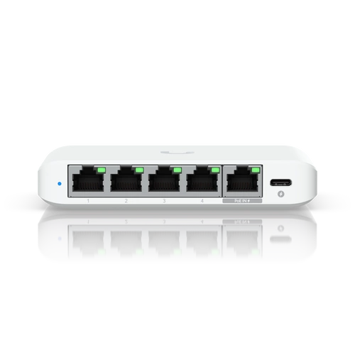 Schakelaar Ubiquiti USW-Flex-2.5G-5 5x 100/1000/2500