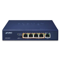 Schakelaar Planet GSD-504UP 5x 1Gb 120 W PoE++