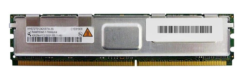 RAM-geheugen 1x 4GB QIMONDA ECC FULLY BUFFERED DDR2 667MHz PC2-5300 FBDIMM | HYS72T512420EFA-3S-C | HYS72T512420EFD-3S-C