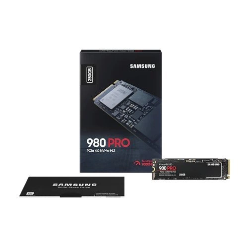 SSD-schijf Samsung 980 PRO 250GB M.2 NVMe PCIe TLC | MZ-V8P250BW