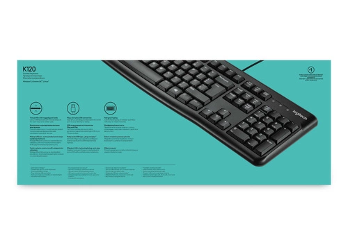 Bedraad toetsenbord Logitech Keyboard K120 for Business QWERTY