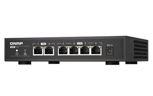 Schakelaar QNAP QSW-2104-2T 2x RJ-45 10/100/1000 Mbps 4x RJ-45 10/100/1000/2500 Mbps