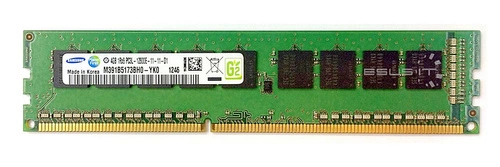 RAM-geheugen 1x 4GB Samsung ECC UNBUFFERED DDR3 1600MHz PC3-12800 UDIMM | M391B5173BH0-YK0