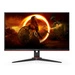 Monitoren 27" AOC Q27G2E/BK 2560 x 1440 QHD 155Hz schermmatrix VA