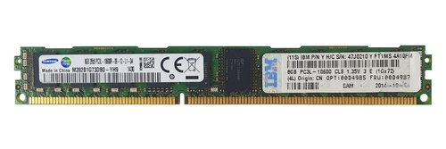 RAM-geheugen 1x 8GB Samsung ECC REGISTERED DDR3 1333MHz PC3-10600 RDIMM | M392B1G73DB0-YH9