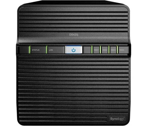 NAS-server Synology DS420j 4x SSD | HDD SATA 1GB RAM