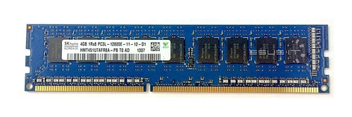 RAM-geheugen 1x 4GB Hynix ECC UNBUFFERED DDR3 1Rx8 1600MHz PC3-12800 UDIMM | HMT451U7AFR8A-PB