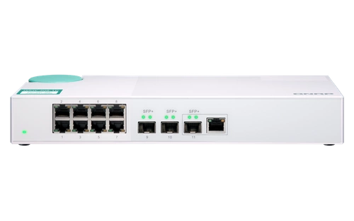 Schakelaar QNAP QSW-308-1C 8x RJ-45 10/100/1000 Mbps 1x RJ-45/SFP+ 2x SFP+ 