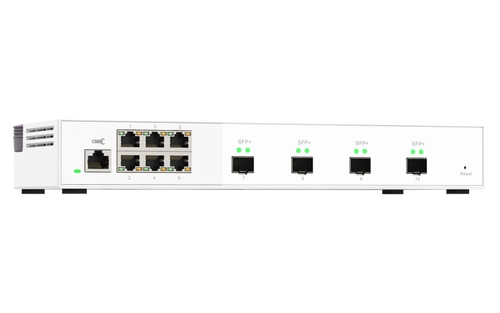 Schakelaar QNAP QSW-M2106-4S 6x 2.5Gb 4x SFP+