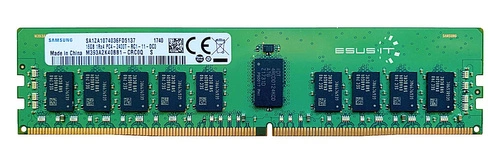 RAM-geheugen 1x 16GB Samsung ECC REGISTERED DDR4 1Rx4 2400MHz PC4-19200 RDIMM | M393A2K40BB1-CRC