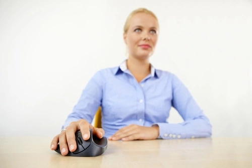 Draadloze muis Bakker Elkuizen HandShoeMouse BNEP170RW