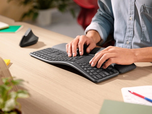 Draadloze toetsenbord Logitech ERGO K860 for Business QWERTZ (DE)