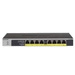 Schakelaar Netgear GS108LP-100EUS 8x 10/100/1000 60 W PoE