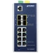 Schakelaar Planet IGS-12040MT 8x 1Gb 4x SFP