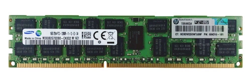 RAM-geheugen 1x 16GB Samsung ECC REGISTERED DDR3 1600MHz PC3-12800 RDIMM | M393B2G70DB0-CK0