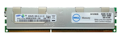RAM-geheugen 1x 8GB Samsung ECC REGISTERED DDR3 2Rx4 1333MHz PC3-10600 RDIMM | M393B1K70CHD-CH9