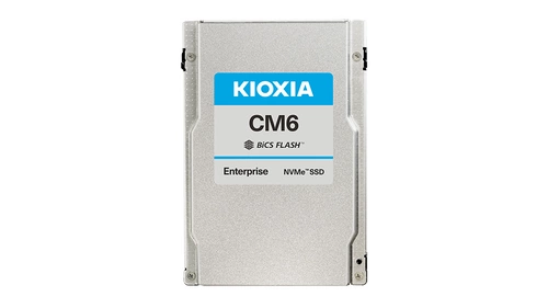 SSD-schijf Kioxia CM6-R 7,68TB U.3 NVMe 64Gb/s TLC | KCM6DRUL7T68