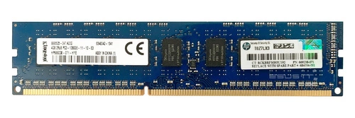 RAM-geheugen 1x 4GB Kingston ECC UNBUFFERED DDR3 1600MHz PC3-12800 UDIMM | 9995525-047.A00G