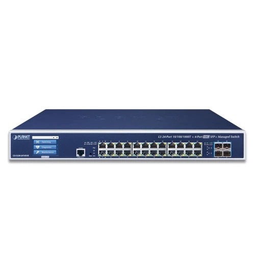 Schakelaar Planet GS-5220-24T4XV 24x 1Gb 4x SFP+