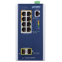 Schakelaar Planet IGS-4215-4P4T2S 8x 1Gb 2x SFP 144 W PoE+