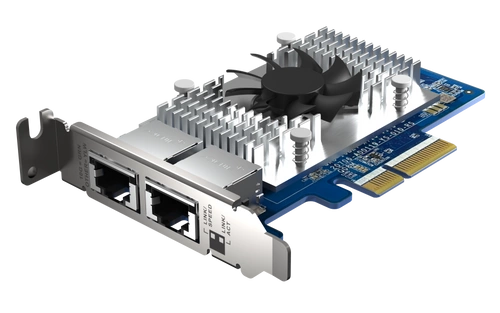 Netwerkkaarten QNAP QXG-10G2T-X710 2x RJ-45 10Gb