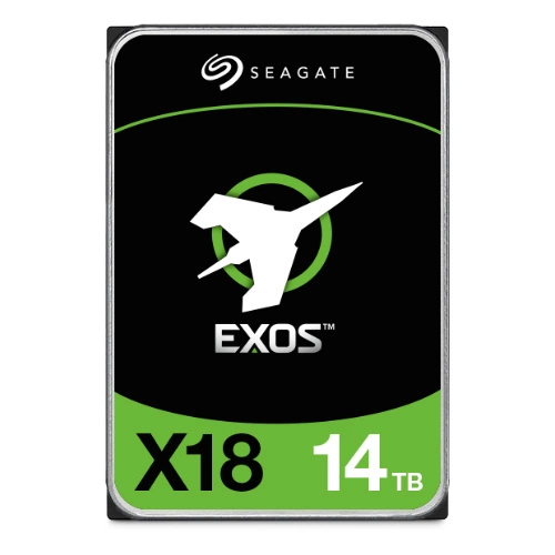 Harde schijf Seagate Exos X18 3.5'' HDD 14TB 7200RPM SAS 12Gb/s 256MB | ST14000NM004J
