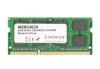RAM-geheugen 1x 4GB 2-POWER SO-DIMM DDR3 1866MHz PC3-14900 | MEM5402A
