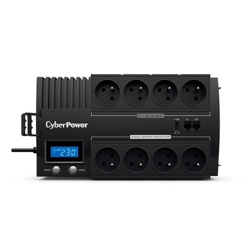 UPS CyberPower BRICs LCD BR1000ELCD-FR 600W 8 gniazd FR nowy 2 lata gwarancji