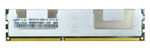 RAM-geheugen 1x 8GB Samsung ECC REGISTERED DDR3 1066MHz PC3-8500 RDIMM | M393B1K70BH1-CF8