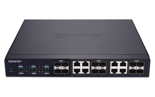 Schakelaar QNAP QSW-1208-8C 8x RJ45/SFP+ Combo Ports 4x SFP+
