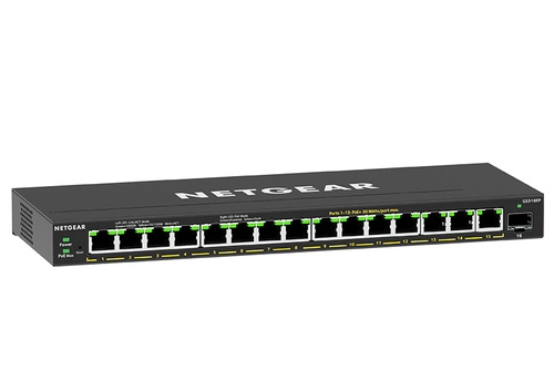 Schakelaar Netgear GS316EP-100PES 15x 1Gb 1x SFP 180 W PoE+