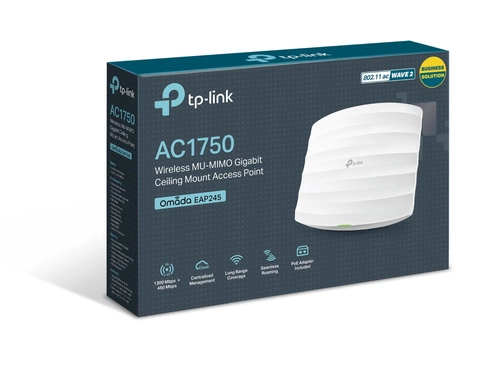 Toegangspunt TP-LINK TL-EAP245 2.4 GHz | 5 GHz 1300 Mbps 802.11 a/b/g/n/ac