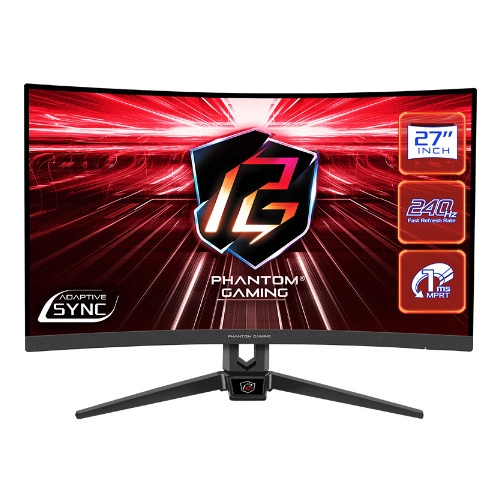Monitoren 27" ASRock Phantom Gaming PG27F15RS1A 1920 x 1080 Full HD 240Hz schermmatrix VA