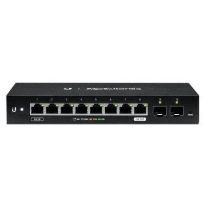 Schakelaar Ubiquiti ES‑10X 8x 10/100/1000 2x SFP PoE Passthrough
