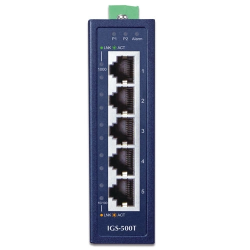 Schakelaar Planet IGS-500T 5x 1Gb