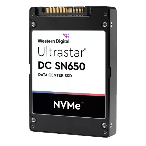 SSD-schijf Western Digital Ultrastar SN650 15.36TB U.3 NVMe TLC 3D-NAND | 0TS2375 WUS5EA1A1ESP5E3