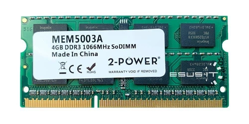 RAM-geheugen 1x 4GB 2-POWER SO-DIMM DDR3 1066MHz PC3-8500 | MEM5003A